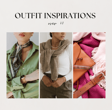 Favorite fashion finds for woman going through perimenopause who want to look and feel beautiful.