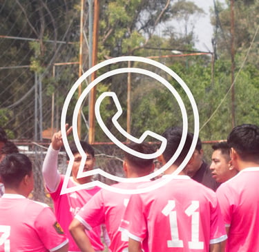 Contacto para jugar en una liga de fútbol 7