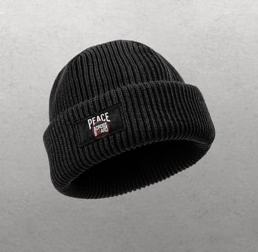 Across Board Beanie - Peace