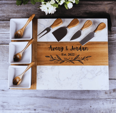 personalized cheeseboard