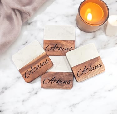 Personalized coasters