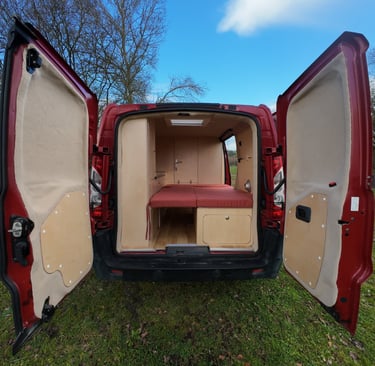 Peugeot Expert L1H1 après aménagement VanEscale