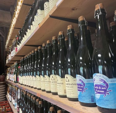 Boutique cidres artisanal de l'ecomusée de la pomme et du cidre