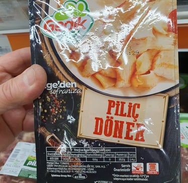 paketli pişmiş döner