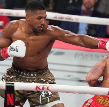 Anthony Joshua lopettaa