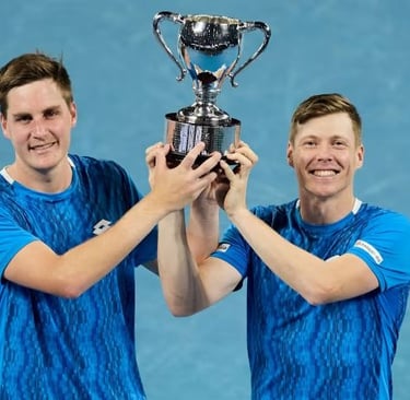 Harri Heliövaara ja Henry Patten ATP