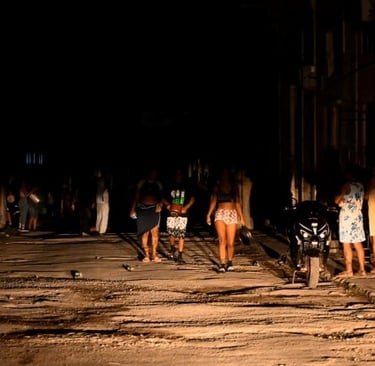 kuuban sähköt poikki