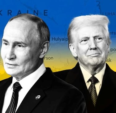Putin ja Trump tapaaminen Alaska