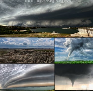 Storm chasing tours in tornado alley