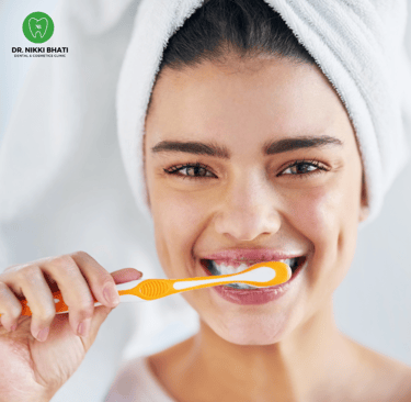 Expert dentist advice for the importance of maintaining oral hygiene with proper brushing, flossing,