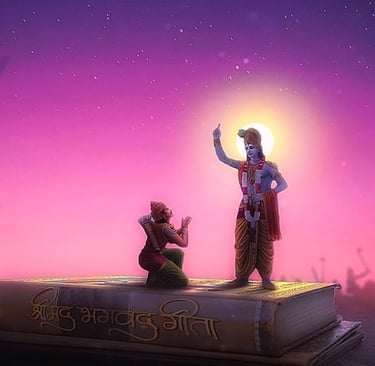 10 Powerful Bhagavad Gita Quotes About Wealth and Abundance