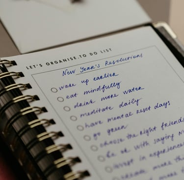 New Year Resolutions