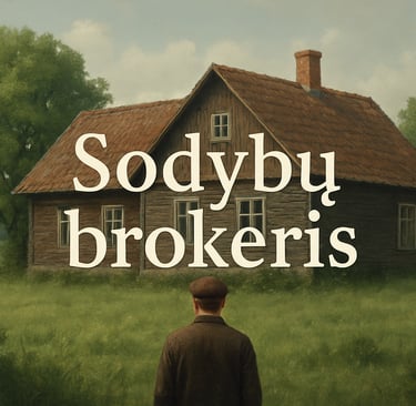 sodybu brokeris nekilnojamasis turtas