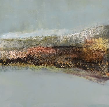 Umbers II./300euro /60x60/mixed media