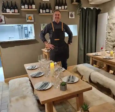 Restaurant la KV a manger Samoëns - Jean Luc Legoff