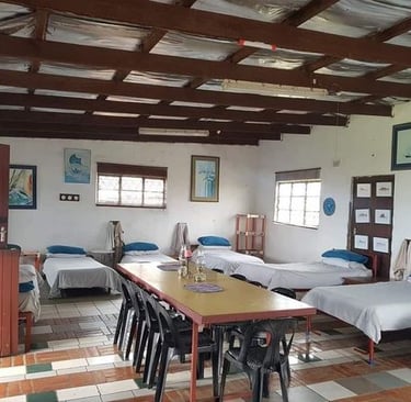 The Hiking Shack Dormitory inside