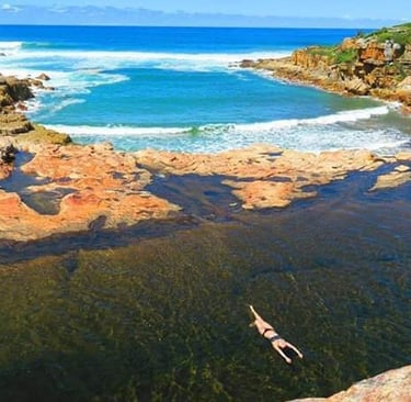 Mkambati Falls Pool & Bay