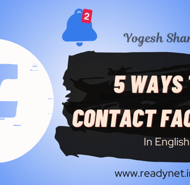 5 ways to contact facebook