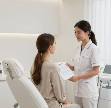 photo of white staircase