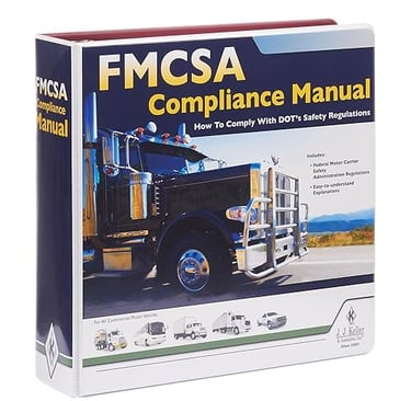 FMCSA compliance binder and documentation system for hotshot and box truck carriers.