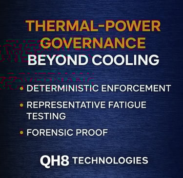 QH8 Technologies develops deterministic governance and enforcement systems for advanced silicon.