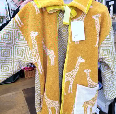 Angie Coburn child's towelling top for the beach