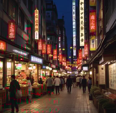 Close-up of hands crafting delicate origami in a quiet Kyoto workshop.