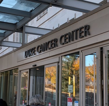 Entrance to the Duke Health Cancer Center