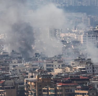 photo of war in Lebenon