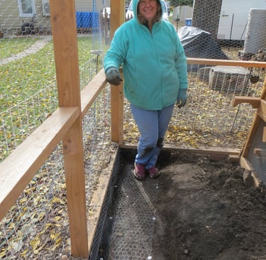 Rat proofing the chicken coop