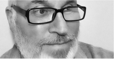 Black and White portrait of Mark T Gillan