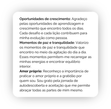 gratidão