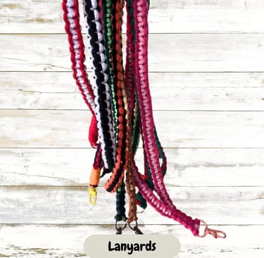 lanyards handmade macrame