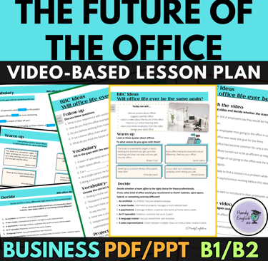 Business English/Video-Based: "The future of the office"