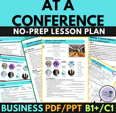Business English: At a Conference