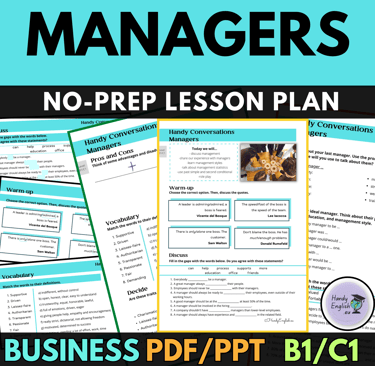 Business English: Managers