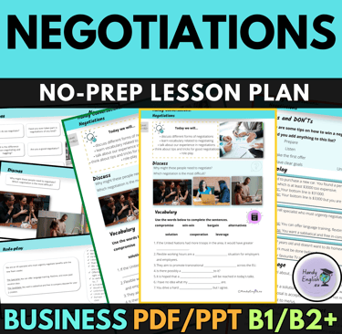 Business English: Negotiations