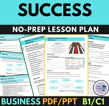 Business English Success lesson plan