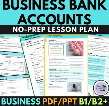 Business English: Business Bank Accounts