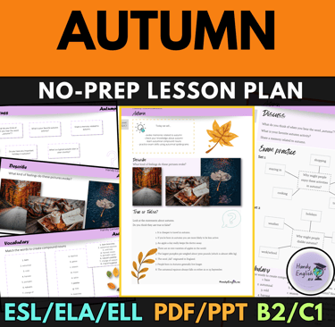 No-Prep Lesson Plan: AUTUMN