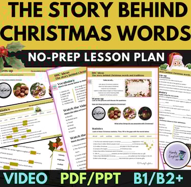 BBC Ideas - The story behind Christmas words and traditions: Video-Based