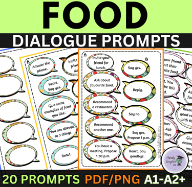 talking about food english lesson pre-intermediate beginner