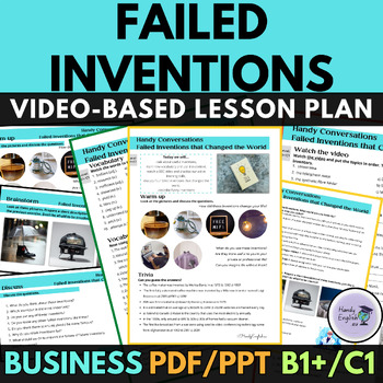 Business English/Video-Based: "Four failed inventions that changed the world"