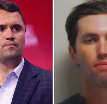 Charlie Kirk e seu assassino. #direita #esquerda #debate