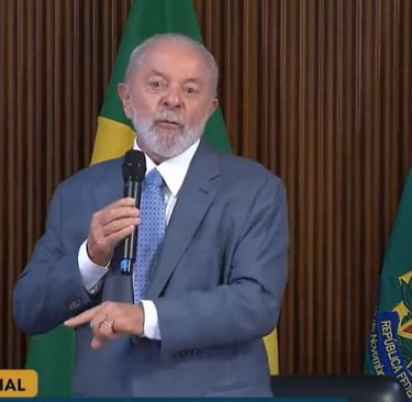 Presidente Lula e a instabilidade econômica