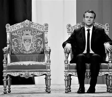 Emmanuel Macron esquerda francesa