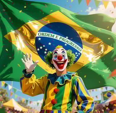 mostra a tua cara palhaço