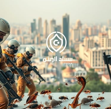 خدمة مكافحة النمل والصراصير بالرياض