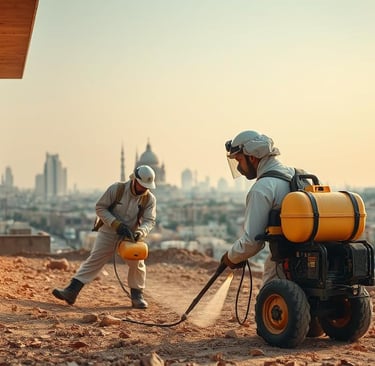 مكافحة الحشرات للمباني السكنية بالرياض