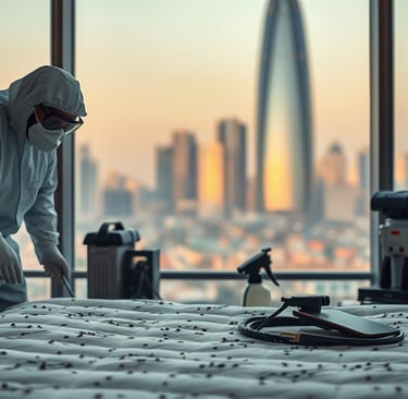 مكافحة آمنة وفعالة للحشرات بالرياض